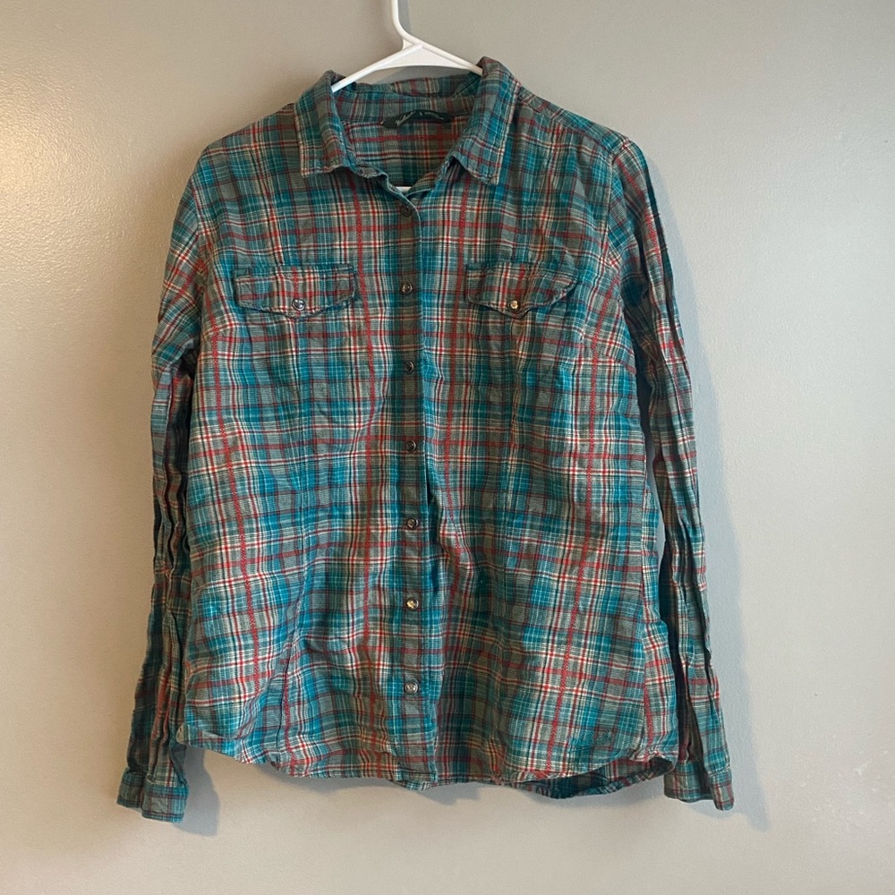 Woolrich pearl snap
